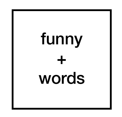 "funny + words" show #3 - October 10 (with Lia Richardson + Sean Hamrin)